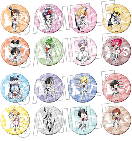 劇場版「SERVAMP-サーヴァンプ-」トレーディング缶バッジ(チェスVer.)A/B